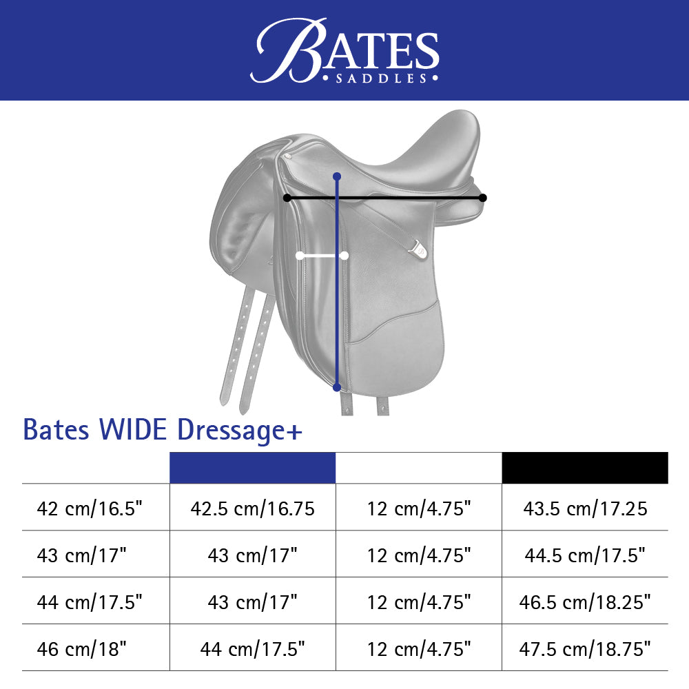 Bates WIDE Dressage